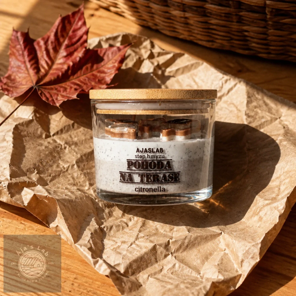 Vonná svíčka Nanuk - citronella