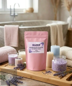 SLEEP koupelová sůl s levandulí