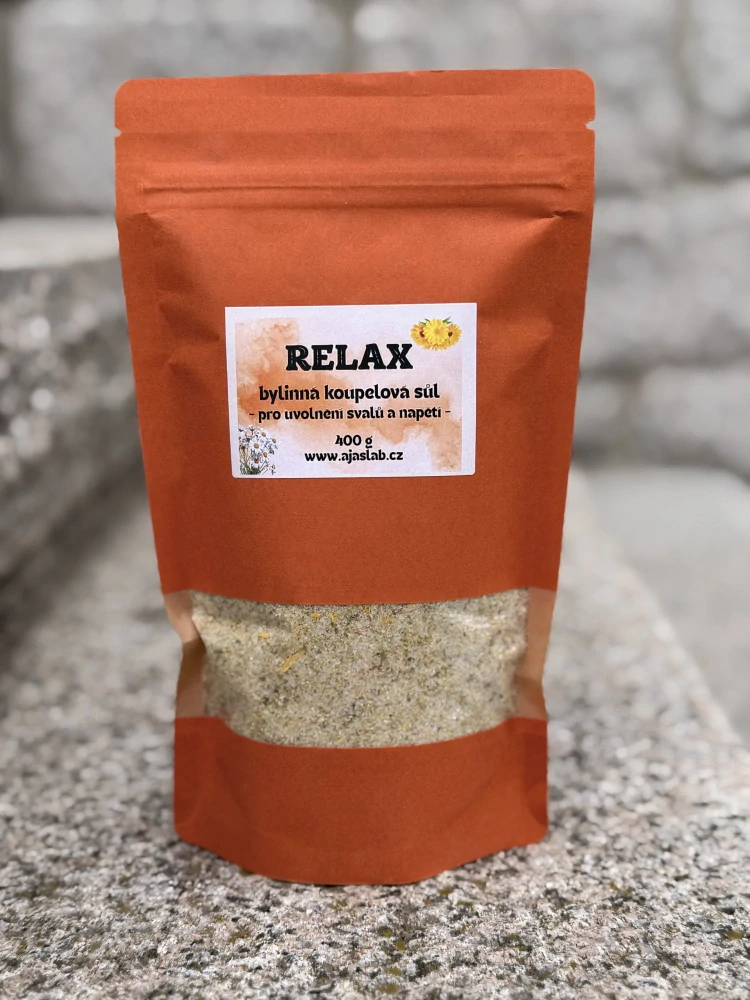 RELAX bylinná koupelová sůl