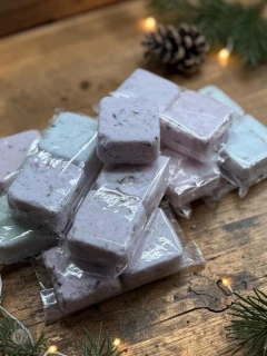 Šumivé levandulové kostky do koupele – 2 ks / 60 g